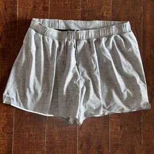 Lululemon Surge Shorts grey inseam 4” size xl